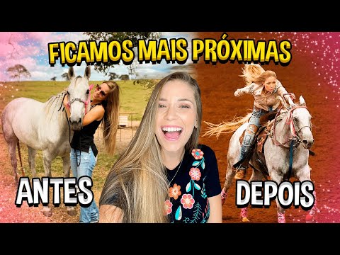 COMO EU FIZ PRA ME APROXIMAR MAIS DA MINHA ÉGUA?