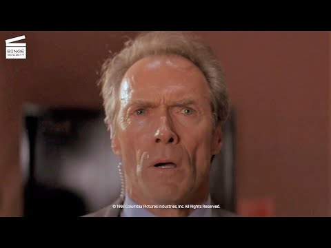 In the Line of Fire: Takes a bullet for the President (HD CLIP)