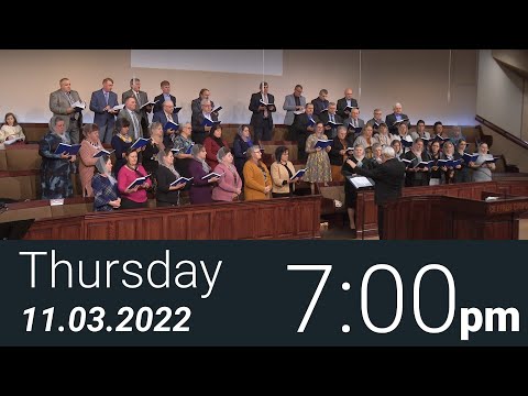 11/03/2022 Thursday 7pm - Full Service