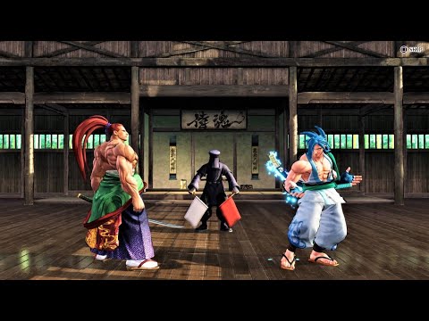 LEVEL 5 Genjuro Kibagami VS Sogetsu Kazama SAMURAI SHODOWN Hardest Battle Match
