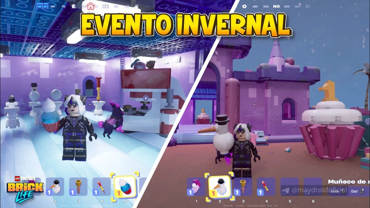 LEGO FORTNITE: ¡Mini Evento NAVIDEÑO! ❄️ BRICK LIFE trae ¡RECETAS Y OBJETOS COLECCIONABLES!