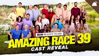 The Amazing Race 39 Cast Reveal | The Reality Flash