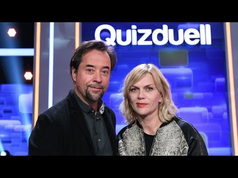 Team Schauspiel gegen Team Olymp (Quizduell) mit Jan Josef Liefers und Anna Loos
