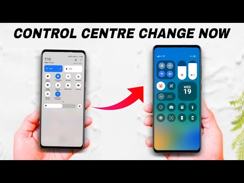 Enable New Notification Panel  For Realme | IOS 18 Control Center Enable Any Android phone ⚡⚡⚡