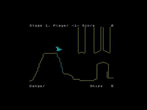 Hello world : Penetrator - Landscape editor (ZX Spectrum, 1982)