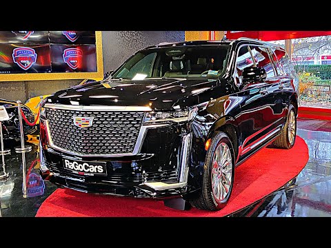 2022 Cadillac Escalade ESV Platinum - Ultra Big Full-Size Luxury SUV - Interior, Exterior, Sound