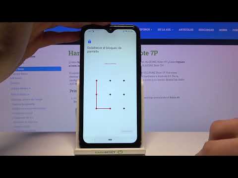 Cómo configurar el bloqueo de pantalla en ULEFONE Note 7P-poner pin, patrón o contraseña