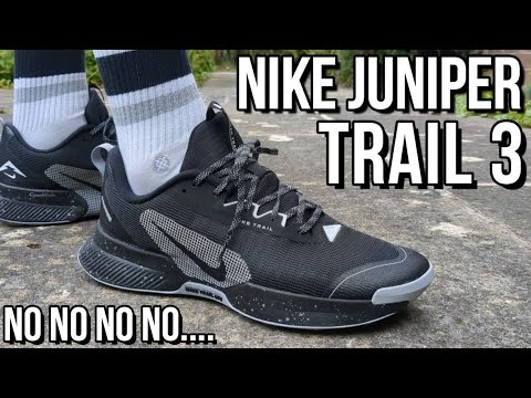 NIKE JUNIPER TRAIL 3 REVIEW - On feet, comfort, weight, breathability and price review!
