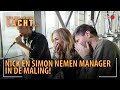 Zwangere vrouw + manager Nick & Simon in kapotte lift... | Wie het laatst lacht...