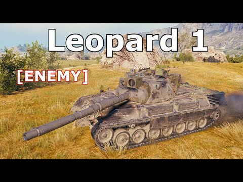 World of Tanks Leopard 1 - 5 Kills 11K Damage