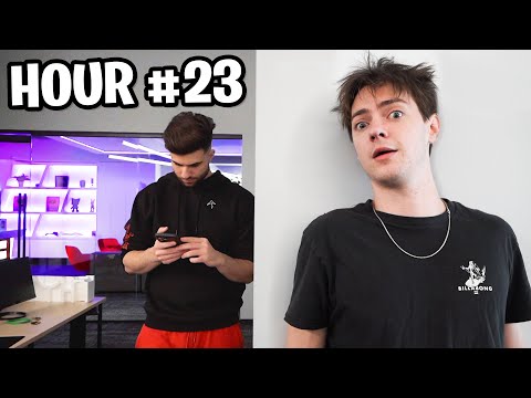 I Spent 24 Hours Overnight in SypherPK's Office