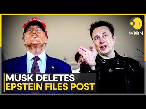 Elon Musk Deletes Post After Claiming Trump Was Named In Epstein Files | World News | WION
