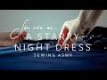 Sew With Me A Starry Night Dress Cosy Sewing ASMR