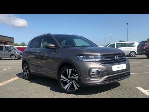 Volkswagen T-Cross R-Line 1.0 TSI Grey New Car | Wrexham Volkswagen