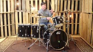 Video thumbnail for DW Collector's Maple VLT Gloss Black Drum Set - 22,12,16,18 - SO#1167899 by The Drum Shop - Portland, Maine
