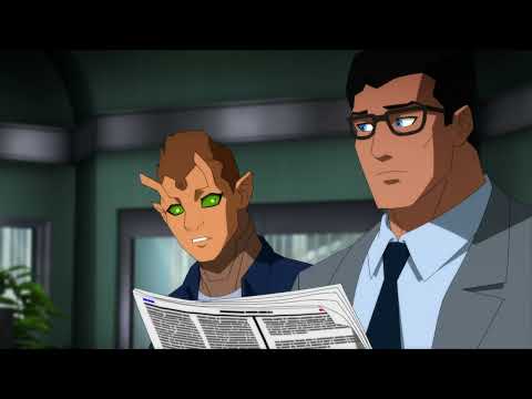 How Superman hides his secret identity - Young Justice