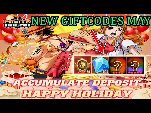 Pirate Arena Mobile New Giftcodes May - One Piece Free VIP9 & Free SSR Android iOS Game