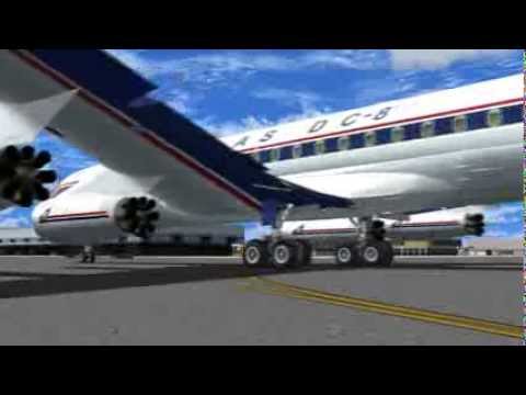 DC-8 Jetliner 10 to 40 Series - liveries