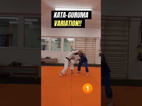 KATA GURUMA VARIATION🧠🤯 #judo #judotraining #judothrows #bjj
