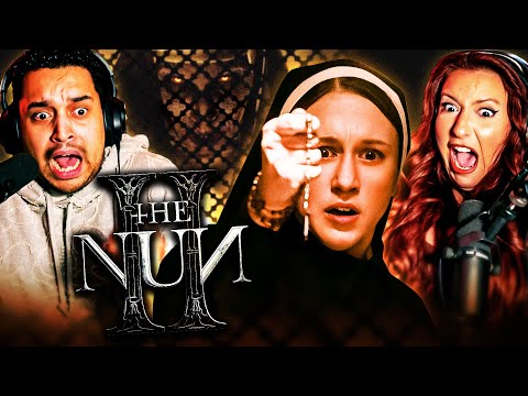 THE NUN II (2023) MOVIE REACTION – ABSOLUTE NIGHTMARE FUEL! – FIRST TIME WATCHING – REVIEW