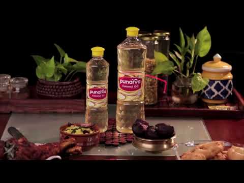 1l punarva bottle refined coconut oil