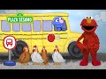 Plaza Sésamo Elmo Quiere Conducir Un Autobús El Mundo De Elmo Capítulo Completo