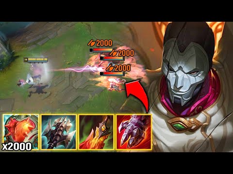 Jhin, but I'm a GIANT tank who STILL one shots you... (465 AD, 6000+ HP)