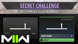 Unlock the New TONFA DLC MELEE WEAPON Early in MW2 (Fast & Easy Unlock)