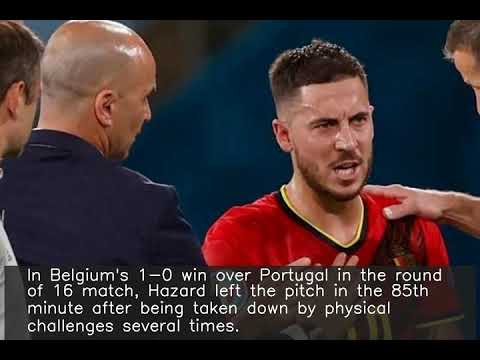 Will stay with Belgium: Hazard after hamstring injury in Euro 2020