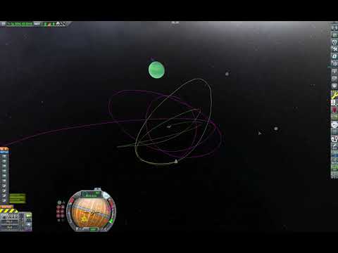 KSP Bop L2 orbit with Principia
