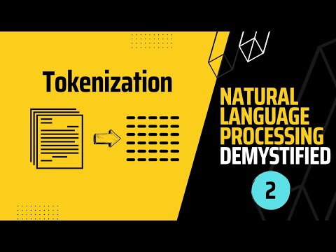 NLP Demystified 2: Text Tokenization