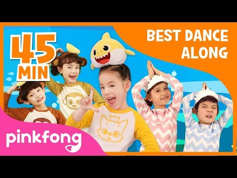 Baby Shark Dance And More Dance Dance Pinkfong Compilation Pinkfong Songs For Children