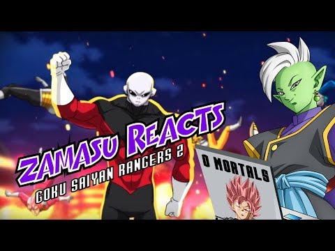 Zamasu Reacts To Goku Saiyan Rangers 2