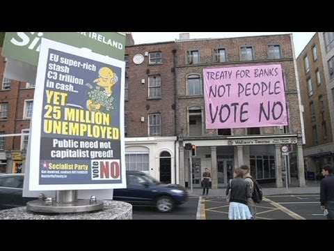 Iren stimmen über Europas neuen Fiskalpakt ab