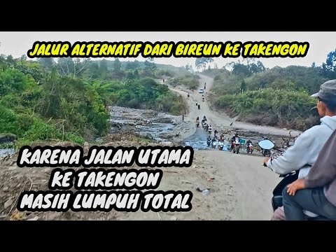 Alternative Route from Bireun to Takengon via Rembele Bener Meriah Airport