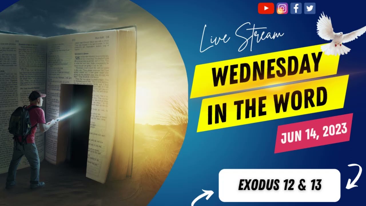 Wednesday in The Word for June 14, 2023 is Exodus 12 & 13