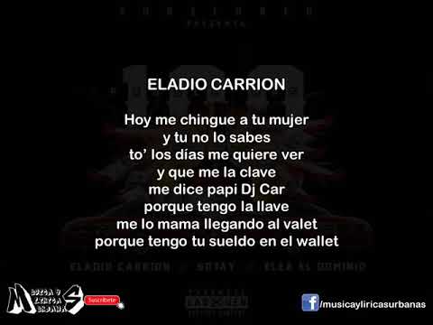 Eladio Carrion Ft Ele A El Dominio y Gotay - 100 Problemas (Letra)