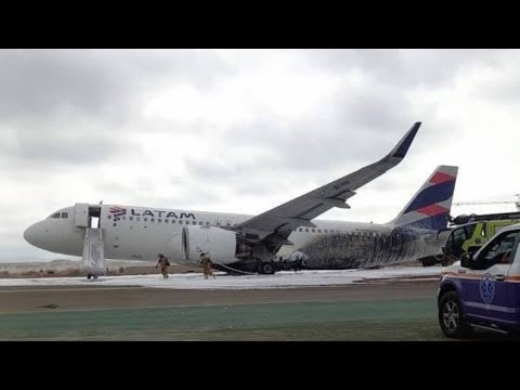 Animation vs. Real Life - LATAM Airlines Perú Flight 2213