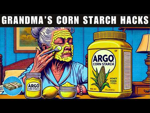 Grandma's 43 Cornstarch Hacks that will BLOW YOUR MIND & MAKE LIFE EASIER!!!
