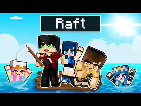 ItsFunneh - We're STUCK on a RAFT in Minecraft!