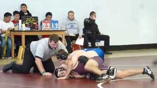 preview picture of video 'Ethan Willis @ Enka Duals vs. Owens'