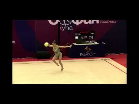 Magdalina Minevska BUL Ball Sofia Cup 2023