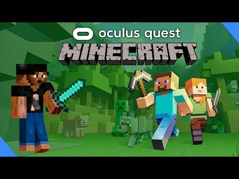 Oculus Quest Minecraft - How To Play On Virtual Desktop With Touch Controllers
