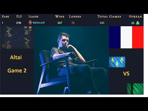 Age of Empires 4 N4C Qualifier vs MarineLorD Game 2 ( French vs Delhi )