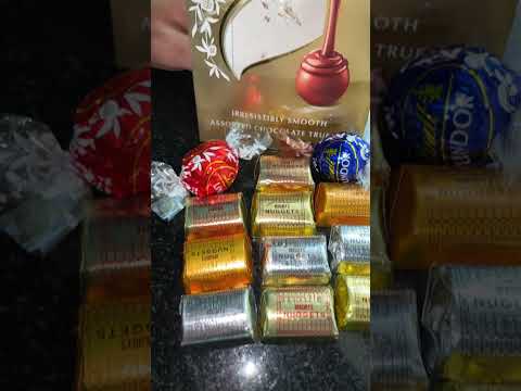 Lindt Lindor Assorted Chocolate😮😲 || Unbelievable in Taste👌🏻😋 #tasty #wow #trending #viral ￼