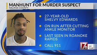 Search stretches into 3rd day for Halifax County murder suspect who cut off monitor, deputies say