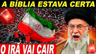 O Irã está caindo! Veja a Bíblia profetizou sobre a Queda do Irã