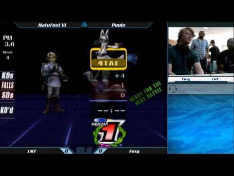 Natufest VI Pools - LMT (Lucario/Samus) vs. Foxy (Link)
