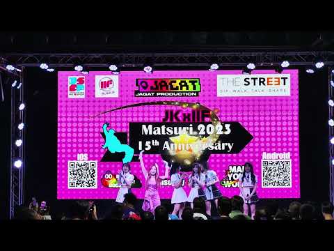 VID 0306 PEACH YOU  [Full & Graduation Stage ]  JK x IIF Matsuri 2023  @ The Street Ratchada