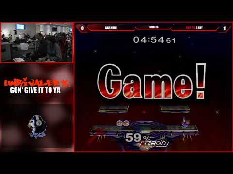 Unrivaled X Melee - Arakune (Marth) vs Army (ICs) - Singles